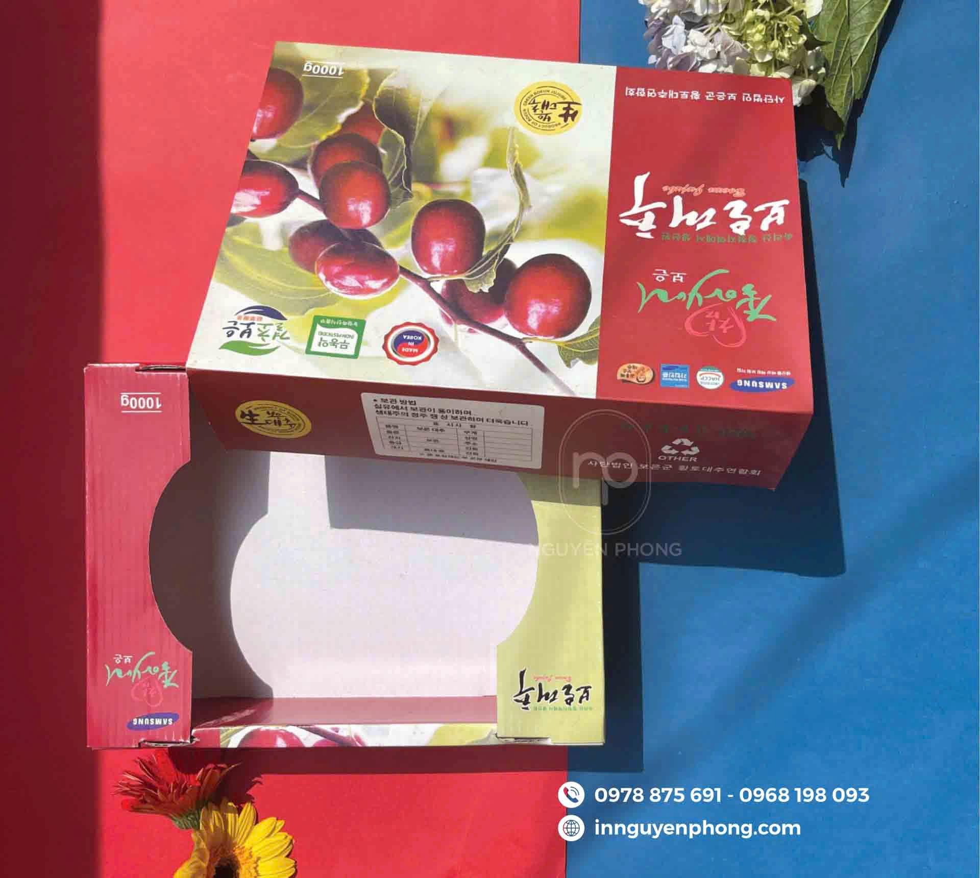 Hộp carton in logo nổi bật – Ghi dấu ấn thương hiệu ngay từ cái nhìn đầu tiên